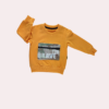 Erkek Çocuk Turuncu Sweatshirt – Uzun Kollu – 1-5 Yaş – Pamuklu ve Fermuarlı Cepli