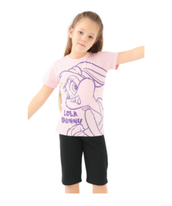 Kız Çocuk Pembe Tshirt | 2 – 8 Yaş